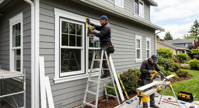 Aluminum Trim Installation in Olathe, KS